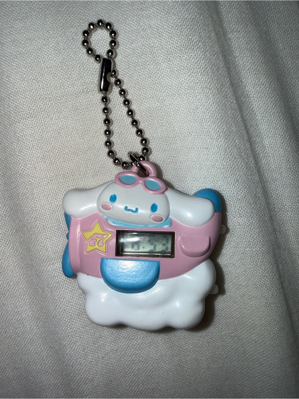 Vintage rare Cinnamoroll watch swing gashapon keychain 2006 2002